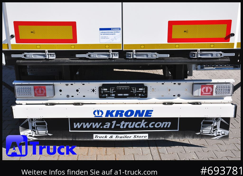 KRONE SD Koffer, Liftachse, Code XL, VDI 2700, SOFORT - Semirremolque caja cerrada: foto 2 KRONE SD Koffer, Liftachse, Code XL, VDI 2700, SOFORT - Semirremolque caja cerrada: foto 2
