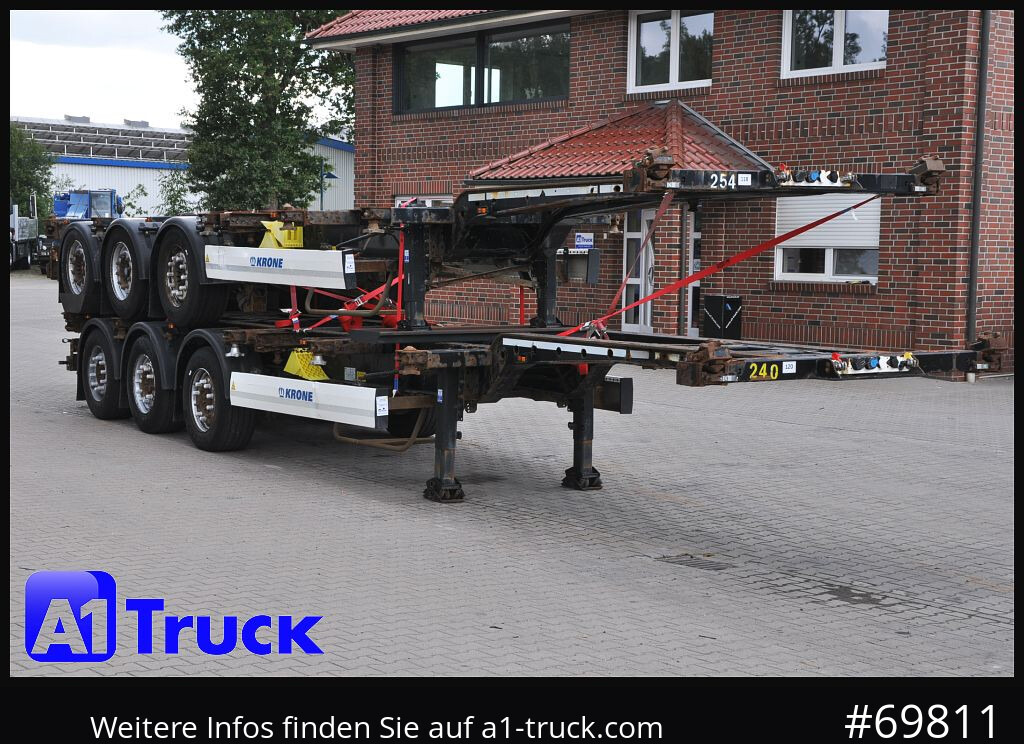 KRONE SDC, Lift, 2 erPaket, 2x20/30/40 - Semirremolque portacontenedore/ Intercambiable: foto 1 KRONE SDC, Lift, 2 erPaket, 2x20/30/40 - Semirremolque portacontenedore/ Intercambiable: foto 1