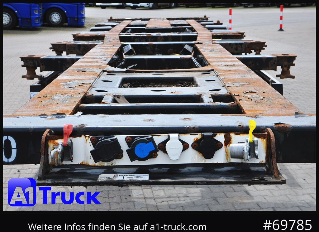 KRONE SDC,  Lift SAF,  2x20/30/40 - Semirremolque portacontenedore/ Intercambiable: foto 5 KRONE SDC,  Lift SAF,  2x20/30/40 - Semirremolque portacontenedore/ Intercambiable: foto 5