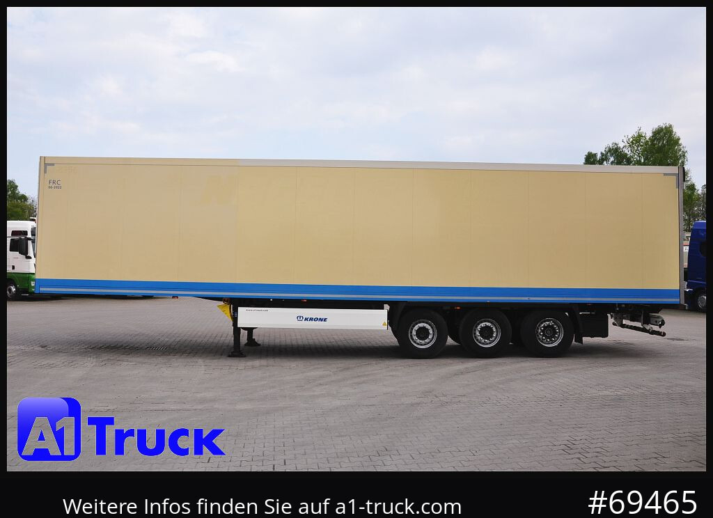 Semirremolque frigorífico KRONE SDR 27 Carrier 1950 Mt. Doppelstock Lift,: foto 12