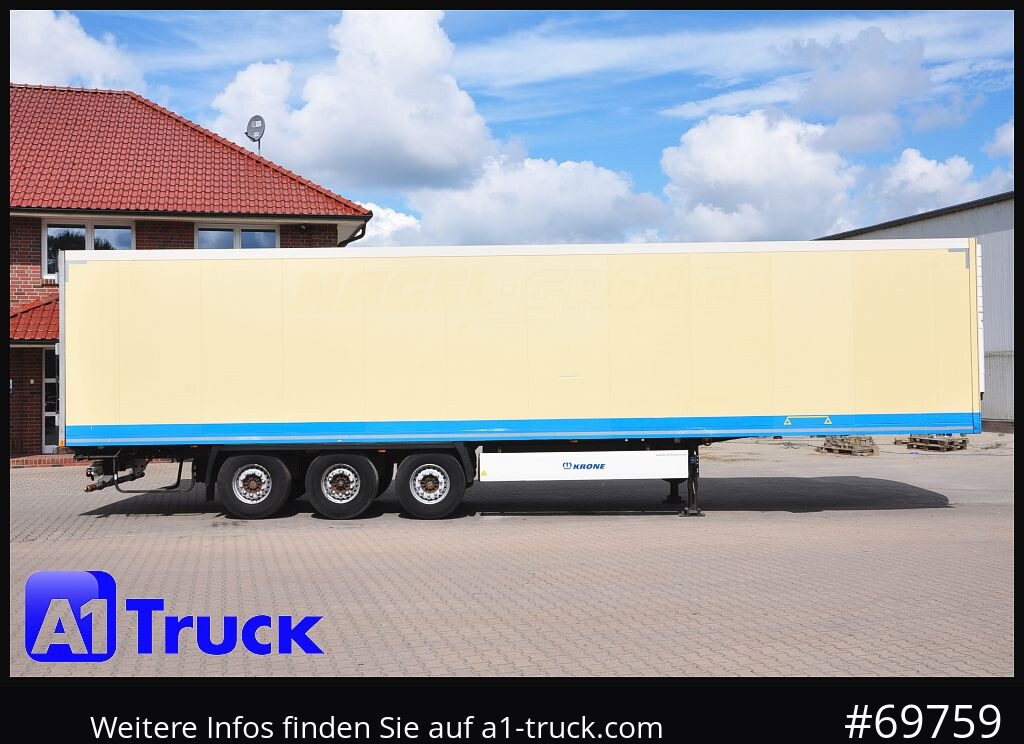 Semirremolque frigorífico KRONE SDR 27 Carrier 1950 Mt. Doppelstock Lift,: foto 8