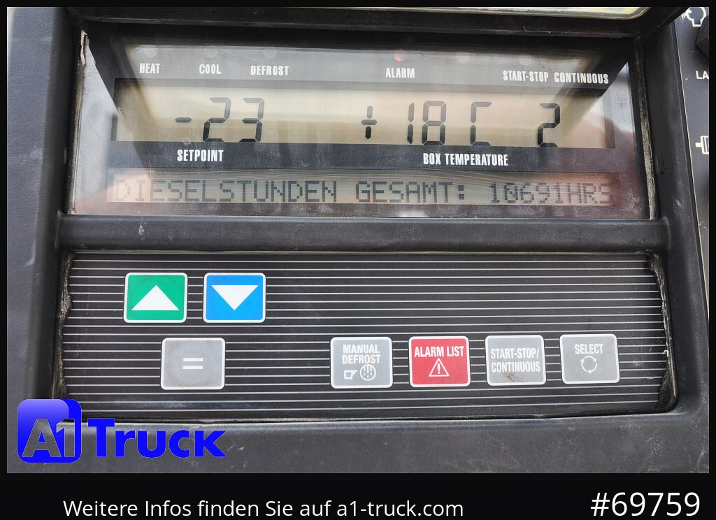 Semirremolque frigorífico KRONE SDR 27 Carrier 1950 Mt. Doppelstock Lift,: foto 13