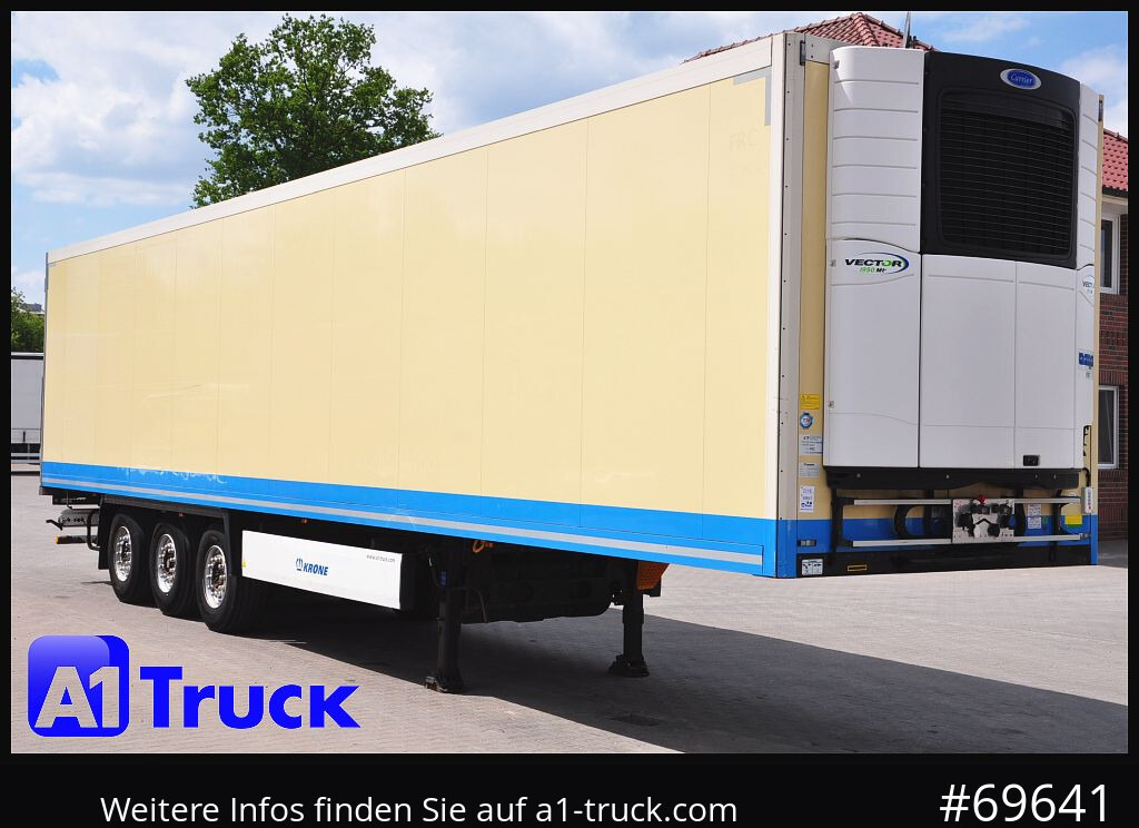 KRONE SDR 27 Carrier 1950 Mt. Doppelstock Lift, - Semirremolque frigorífico: foto 1 KRONE SDR 27 Carrier 1950 Mt. Doppelstock Lift, - Semirremolque frigorífico: foto 1
