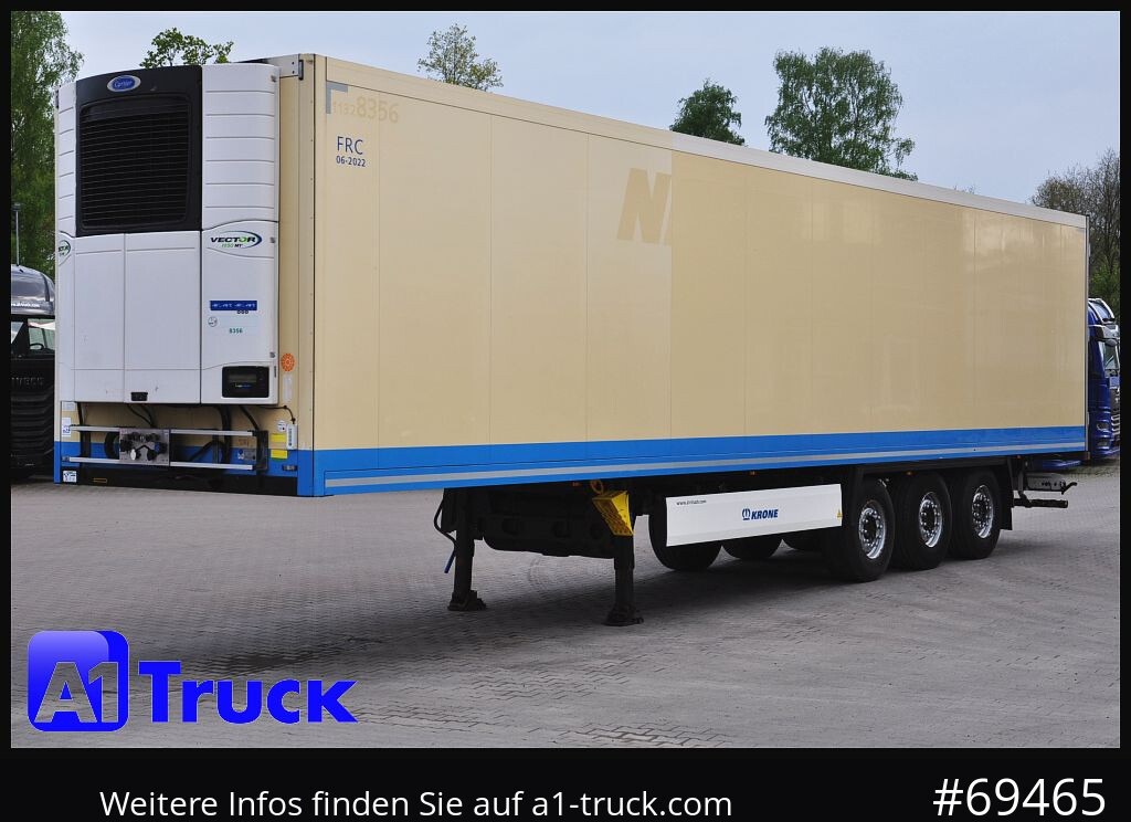 Semirremolque frigorífico KRONE SDR 27 Carrier 1950 Mt. Doppelstock Lift,: foto 13