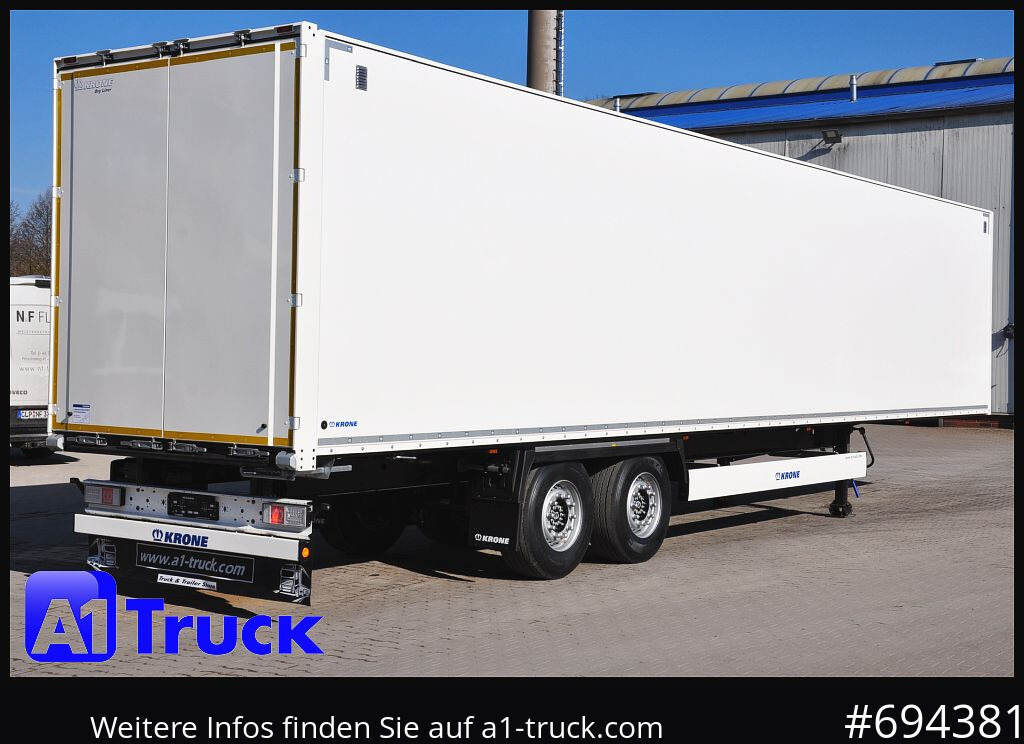 Semirremolque caja cerrada nuevo KRONE SZ 2 achs Koffer, Code XL, VDI 2700, SOFORT: foto 10