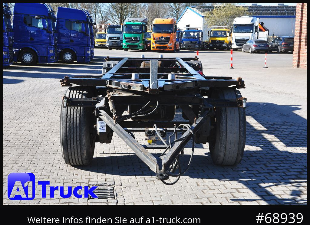 Remolque portacontenedore/ Intercambiable KRONE Standard BDF Anhänger für 7,45 WB, 1 Vorbesitzer: foto 15