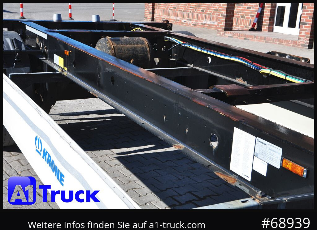 KRONE Standard BDF Anhänger für 7,45 WB, 1 Vorbesitzer - Remolque portacontenedore/ Intercambiable: foto 2 KRONE Standard BDF Anhänger für 7,45 WB, 1 Vorbesitzer - Remolque portacontenedore/ Intercambiable: foto 2