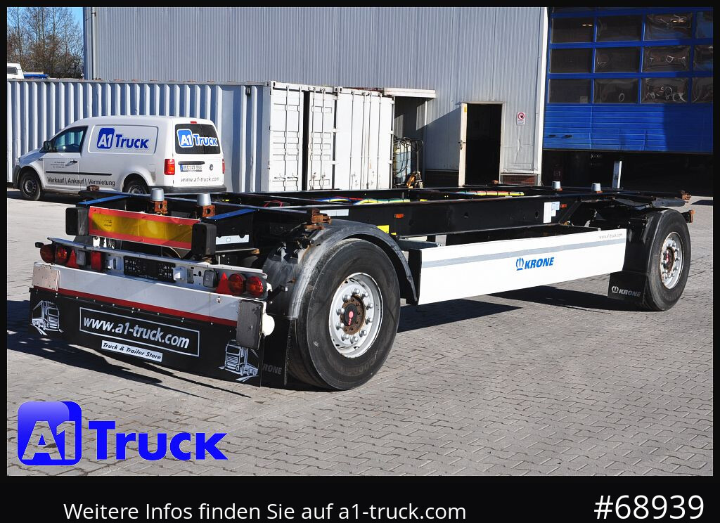 Remolque portacontenedore/ Intercambiable KRONE Standard BDF Anhänger für 7,45 WB, 1 Vorbesitzer: foto 10