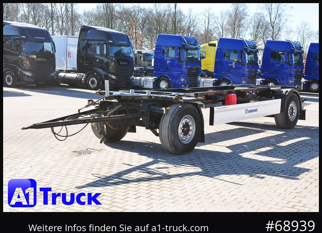 Remolque portacontenedore/ Intercambiable KRONE Standard BDF Anhänger für 7,45 WB, 1 Vorbesitzer: foto 14