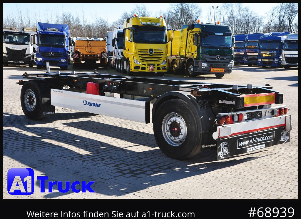 Remolque portacontenedore/ Intercambiable KRONE Standard BDF Anhänger für 7,45 WB, 1 Vorbesitzer: foto 12