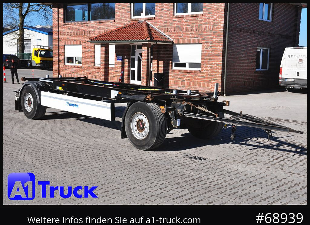 KRONE Standard BDF Anhänger für 7,45 WB, 1 Vorbesitzer - Remolque portacontenedore/ Intercambiable: foto 1 KRONE Standard BDF Anhänger für 7,45 WB, 1 Vorbesitzer - Remolque portacontenedore/ Intercambiable: foto 1