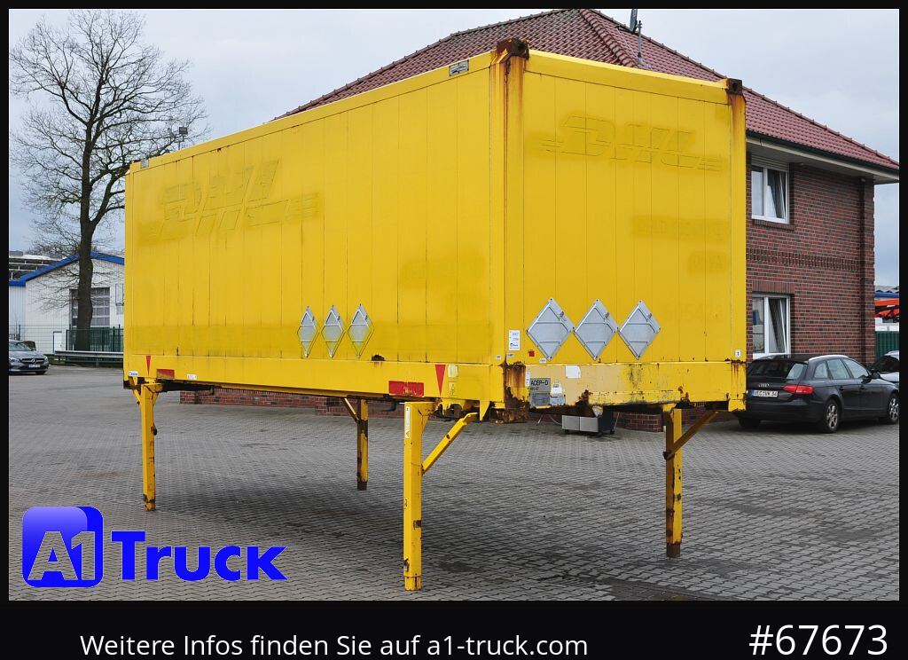 KRONE WB 7,45 Koffer, BDF Wechselbrücke 2550mm - Caja cerrada: foto 1 KRONE WB 7,45 Koffer, BDF Wechselbrücke 2550mm - Caja cerrada: foto 1