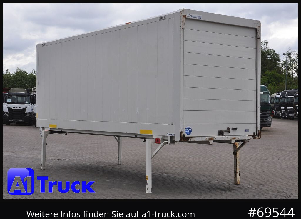 Caja cerrada KRONE WB BDF 7,45 Koffer,  2750mm innen, 20 x vorhanden: foto 12
