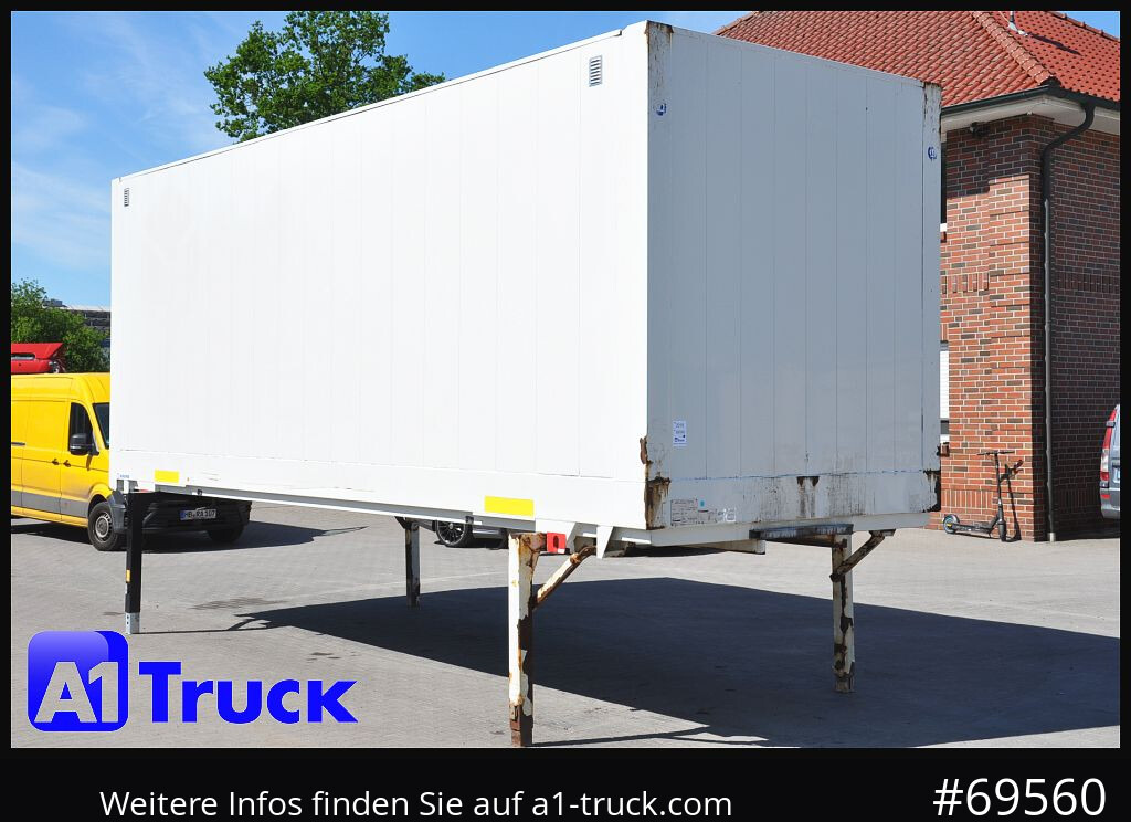 KRONE WB BDF 7,45 Koffer, 2750mm innen, 20 x vorhanden - Caja cerrada: foto 1 KRONE WB BDF 7,45 Koffer, 2750mm innen, 20 x vorhanden - Caja cerrada: foto 1