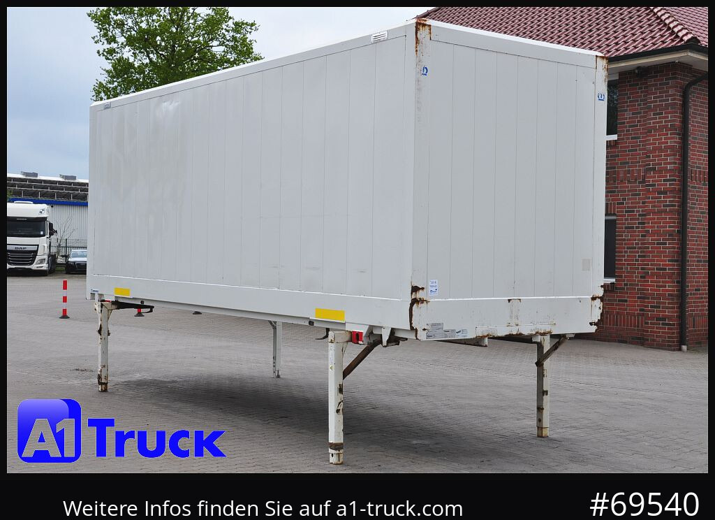 KRONE WB BDF 7,45 Koffer, 2750mm innen, 20 x vorhanden - Caja cerrada: foto 1 KRONE WB BDF 7,45 Koffer, 2750mm innen, 20 x vorhanden - Caja cerrada: foto 1
