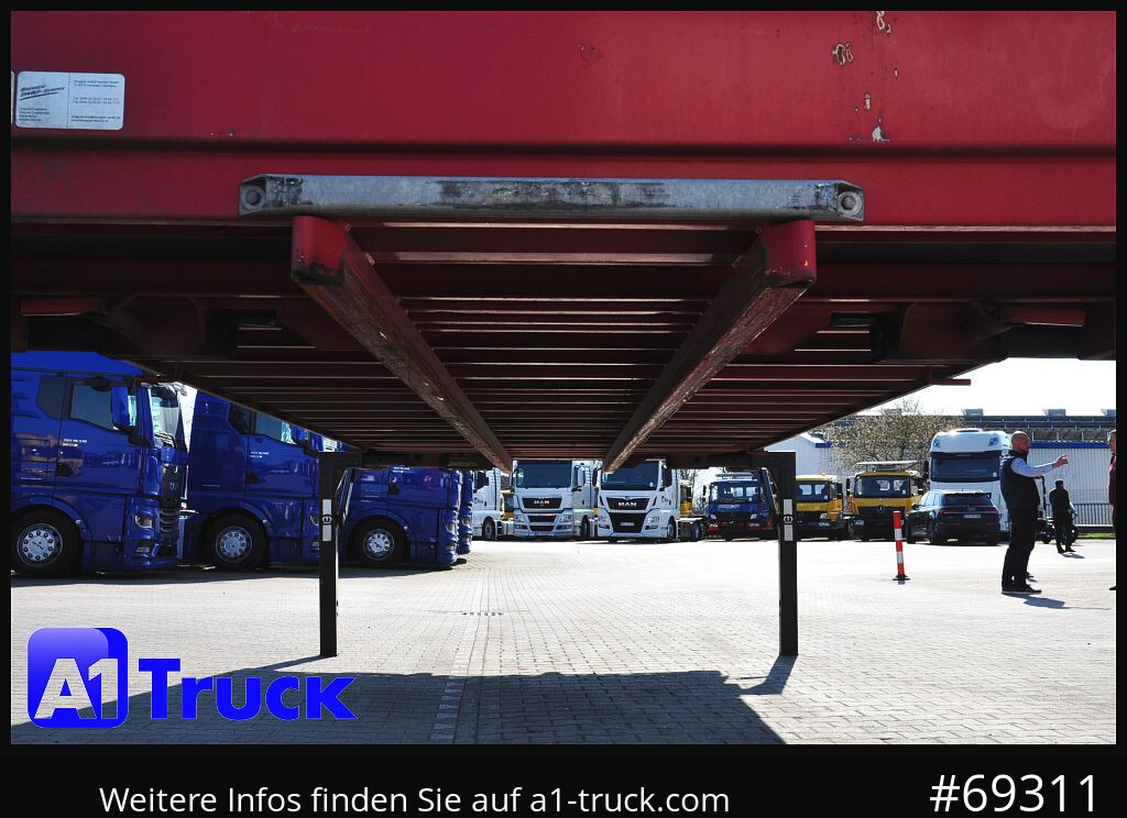 Caja cerrada KRONE WB BDF 7,45 Koffer,  2770mm innen, beschädigt: foto 9