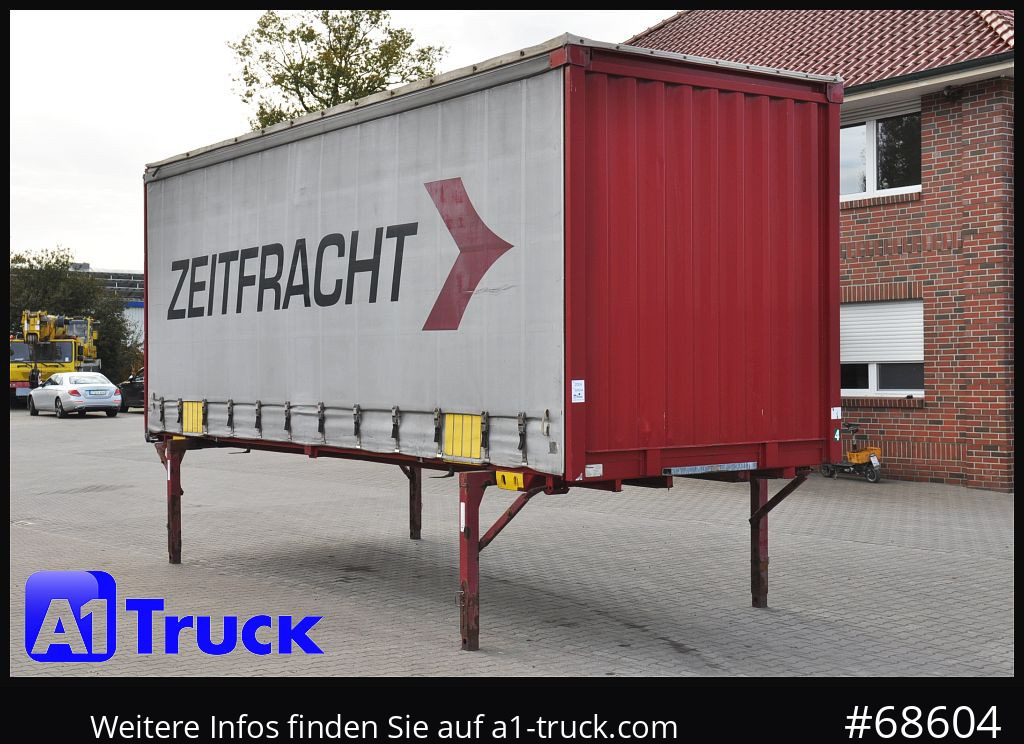 Toldo carrocería KRONE Wechselbrücke  7,45, 2720mm innen, Alulatten: foto 1