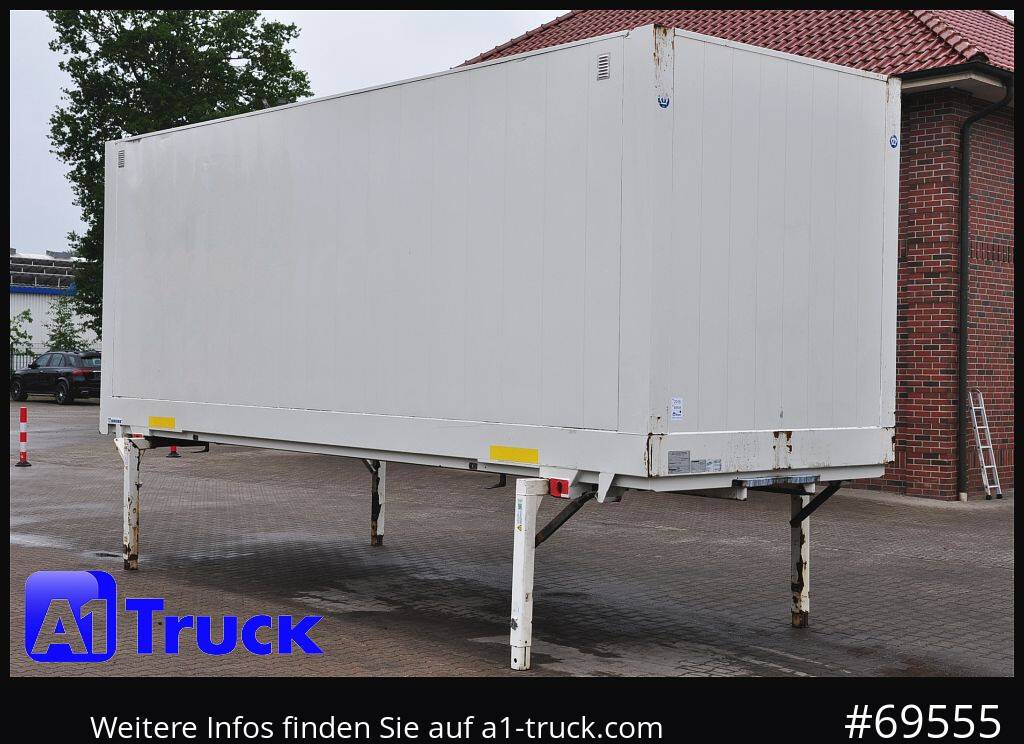 KRONE Wechselbrücke BDF 7,45 Koffer, 2750mm h. 20 x vorhanden - Caja cerrada: foto 1 KRONE Wechselbrücke BDF 7,45 Koffer, 2750mm h. 20 x vorhanden - Caja cerrada: foto 1