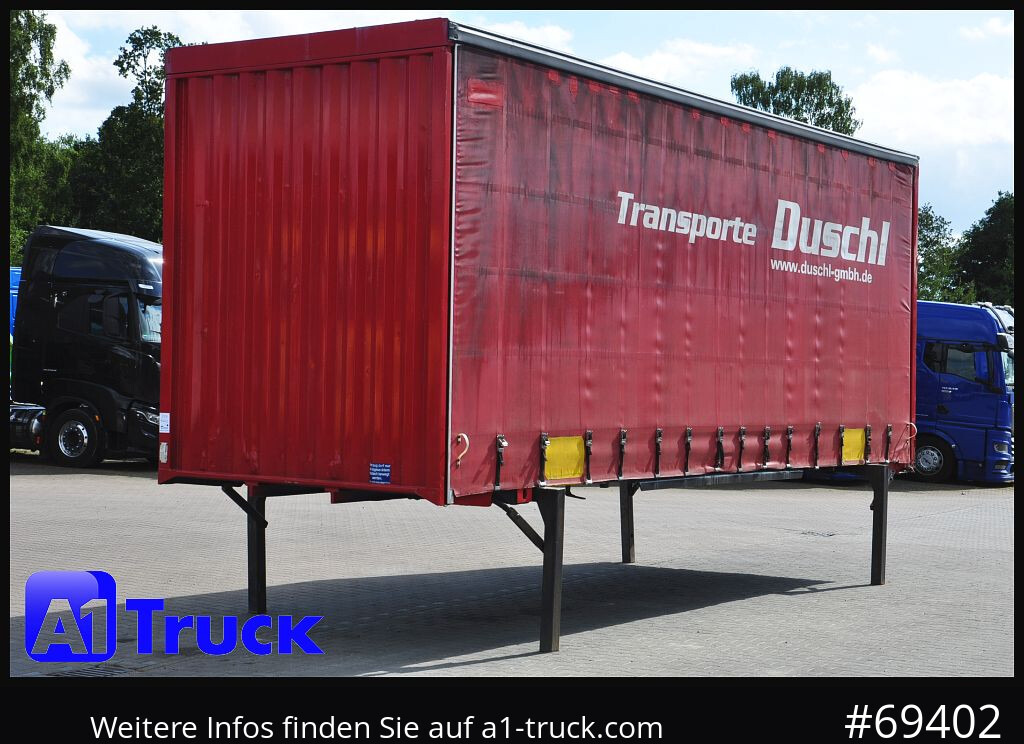 Toldo carrocería KRONE Wechselbrücke Jumbo BDF 7,82: foto 14