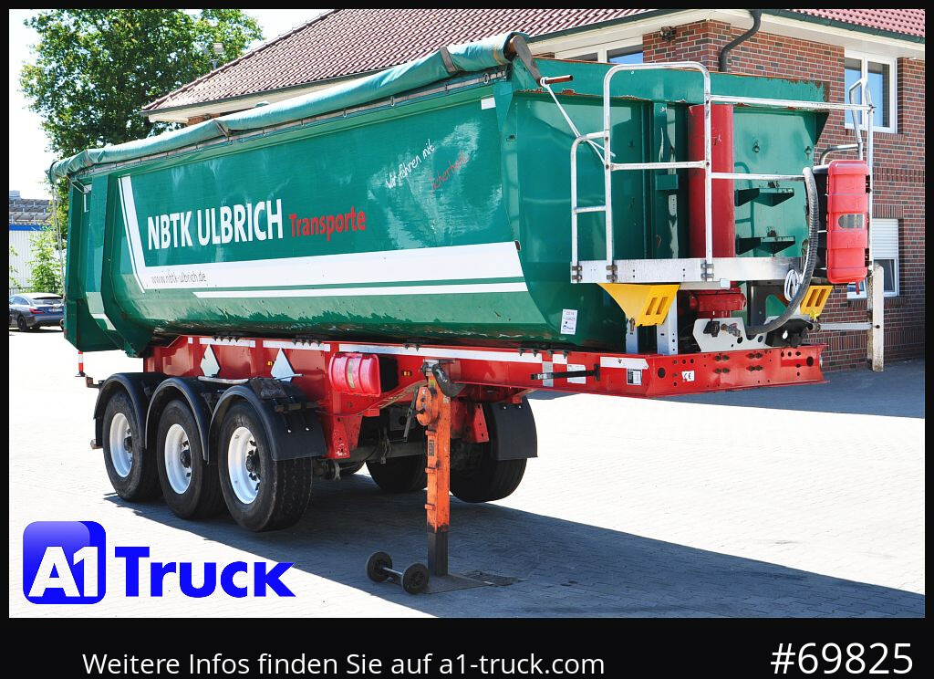 LANGENDORF SKS-HS 24-30, 26m³, Stahl Lift, Alufelgen, - Semirremolque volquete: foto 1 LANGENDORF SKS-HS 24-30, 26m³, Stahl Lift, Alufelgen, - Semirremolque volquete: foto 1
