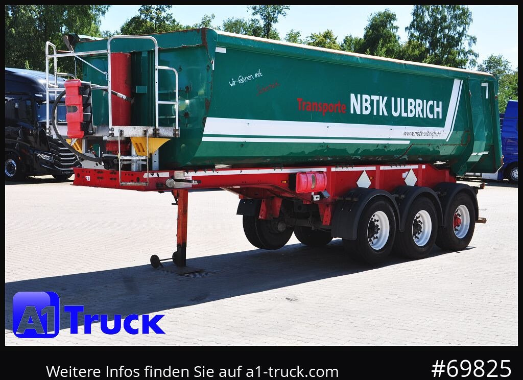 Semirremolque volquete LANGENDORF SKS-HS 24-30, 26m³, Stahl Lift, Alufelgen,: foto 12
