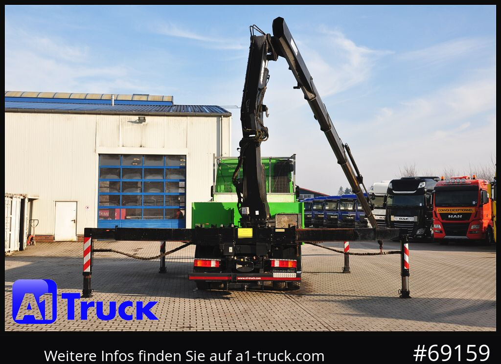 Camión grúa MERCEDES-BENZ Actros 1844 MP3, Kran MKG 291 HP 5+3 Funk, TÜV 06/2026: foto 9