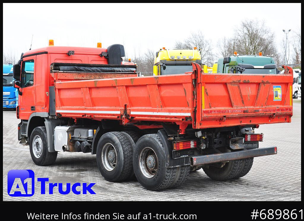 Camión volquete MERCEDES-BENZ Actros 2655 ,V8, 6x4  Meiller Klima , EPS: foto 10