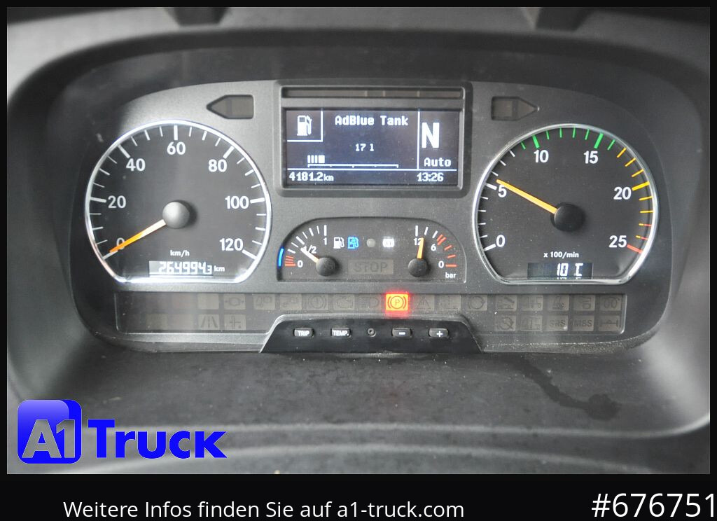 MERCEDES-BENZ Axor 2543, Atlas 170.2 Kran, Lift-Lenkachse, - Camión caja abierta, Camión grúa: foto 5 MERCEDES-BENZ Axor 2543, Atlas 170.2 Kran, Lift-Lenkachse, - Camión caja abierta, Camión grúa: foto 5