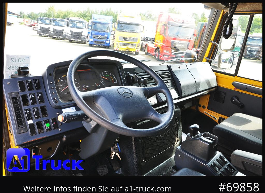 MERCEDES-BENZ Unimog U 5000 437/45 Kran Doka 6 Sitze - Camión grúa: foto 3 MERCEDES-BENZ Unimog U 5000 437/45 Kran Doka 6 Sitze - Camión grúa: foto 3