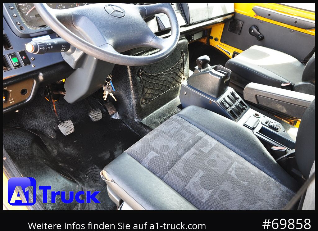 MERCEDES-BENZ Unimog U 5000 437/45 Kran Doka 6 Sitze - Camión grúa: foto 4 MERCEDES-BENZ Unimog U 5000 437/45 Kran Doka 6 Sitze - Camión grúa: foto 4