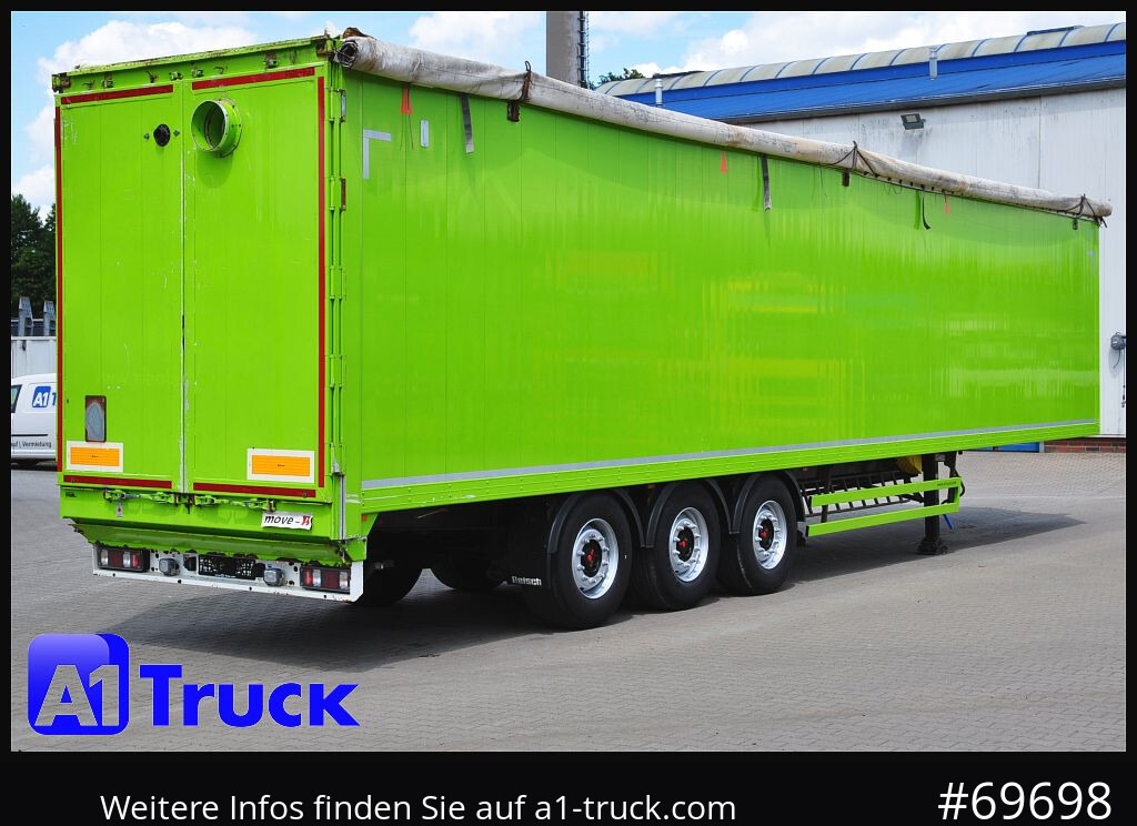 Semirremolque piso movil REISCH R24, Schubboden, Walkingfloor, Liftachse,: foto 9