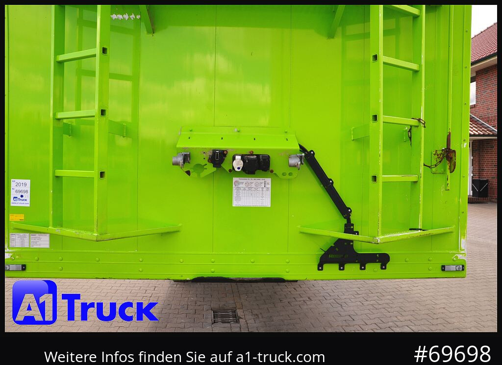Semirremolque piso movil REISCH R24, Schubboden, Walkingfloor, Liftachse,: foto 6