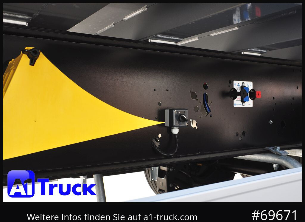 REISCH RHKS, Alu-Kippmulde 52m³, Kombitüren, Alufelgen, Liftachse, - Semirremolque volquete: foto 5 REISCH RHKS, Alu-Kippmulde 52m³, Kombitüren, Alufelgen, Liftachse, - Semirremolque volquete: foto 5