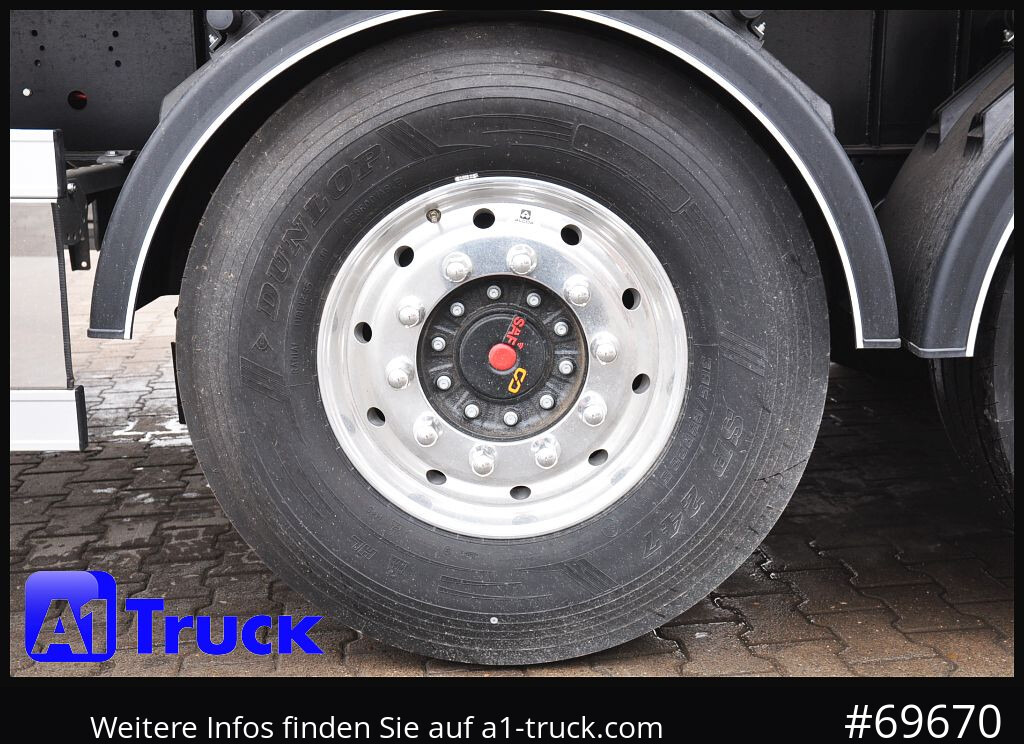 REISCH RHKS, Alu-Kippmulde 52m³, Kombitüren, Alufelgen, Liftachse, - Semirremolque volquete: foto 4 REISCH RHKS, Alu-Kippmulde 52m³, Kombitüren, Alufelgen, Liftachse, - Semirremolque volquete: foto 4