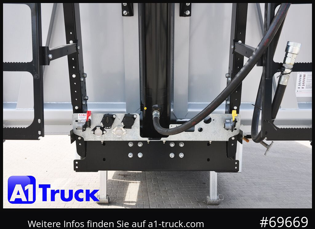 REISCH RHKS, Alu-Kippmulde 52m³, Miete - Semirremolque volquete: foto 4 REISCH RHKS, Alu-Kippmulde 52m³, Miete - Semirremolque volquete: foto 4