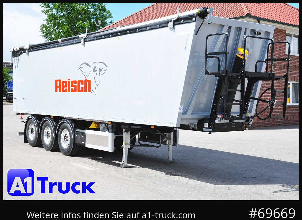 REISCH RHKS, Alu-Kippmulde 52m³, Miete - Semirremolque volquete: foto 1 REISCH RHKS, Alu-Kippmulde 52m³, Miete - Semirremolque volquete: foto 1