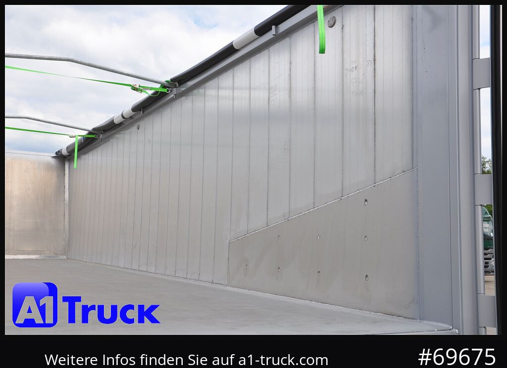REISCH RHKS, Alu-Kippmulde 57m³, Kombitüren, Alufelgen, Liftachse, - Semirremolque volquete: foto 3 REISCH RHKS, Alu-Kippmulde 57m³, Kombitüren, Alufelgen, Liftachse, - Semirremolque volquete: foto 3