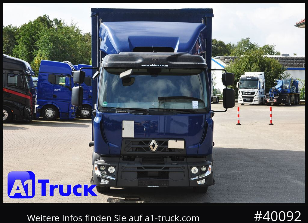 RENAULT D 240, 4x2, Ladebordwand, LBW, guter Zustand - Camión lona: foto 3 RENAULT D 240, 4x2, Ladebordwand, LBW, guter Zustand - Camión lona: foto 3