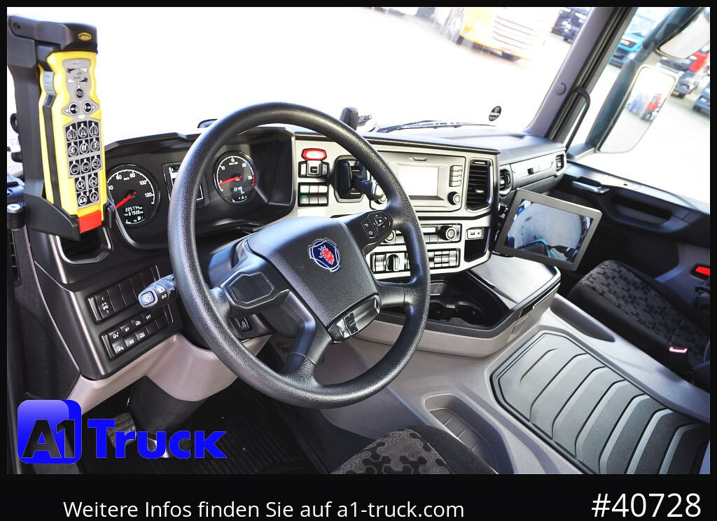 SCANIA G410 Meiller AK 16 Funk Lenkachse - Camión portacontenedor de cadenas: foto 3 SCANIA G410 Meiller AK 16 Funk Lenkachse - Camión portacontenedor de cadenas: foto 3
