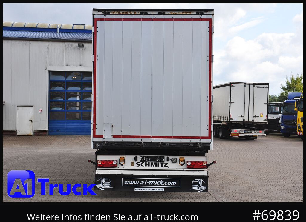 Semirremolque caja cerrada SCHMITZ SCB S3B Koffer, Trockenfracht, verzonkt,: foto 11
