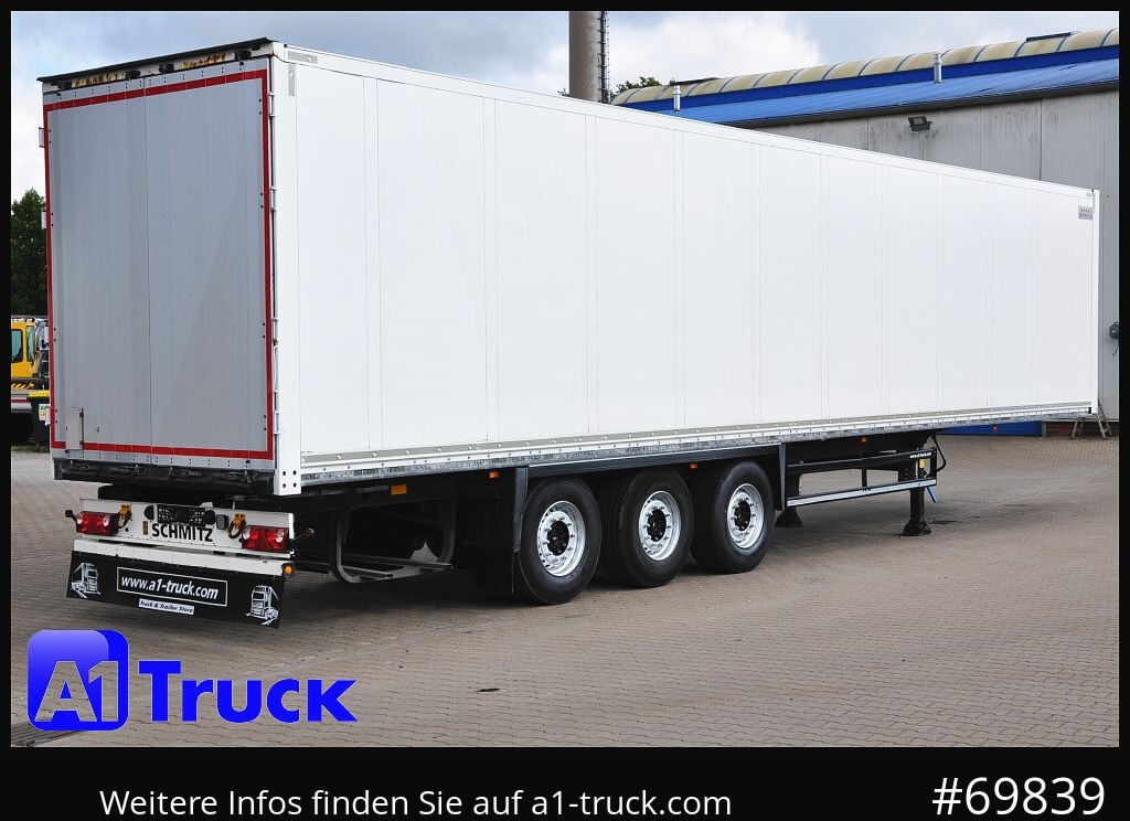Semirremolque caja cerrada SCHMITZ SCB S3B Koffer, Trockenfracht, verzonkt,: foto 10