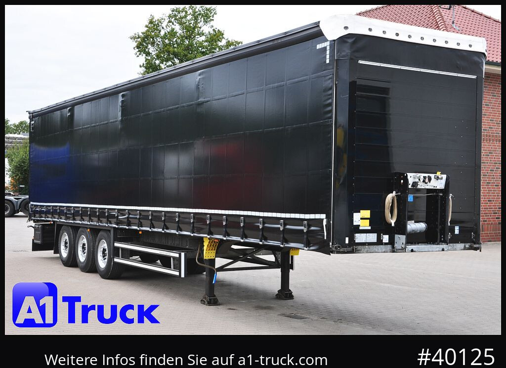 SCHMITZ SCB S3T, Tautliner, Standard, neue Plane, VDI 2700 - Semirremolque lona: foto 1 SCHMITZ SCB S3T, Tautliner, Standard, neue Plane, VDI 2700 - Semirremolque lona: foto 1