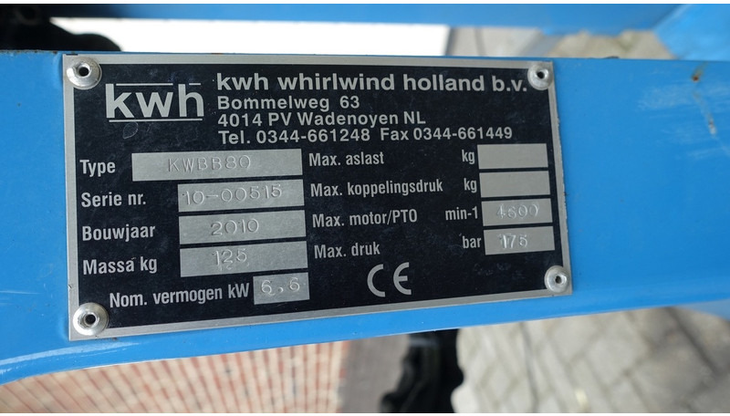 KWH KWBB80 Bladblazer - Motoazada: foto 5 KWH KWBB80 Bladblazer - Motoazada: foto 5