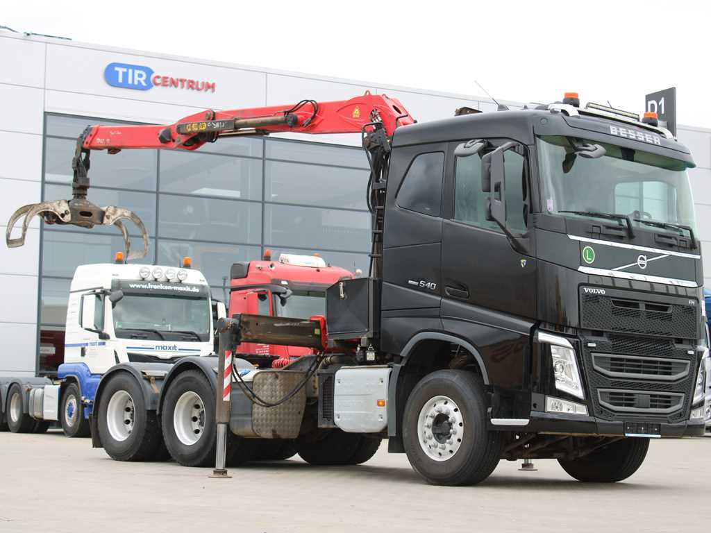 Volvo FH 540, 6X4, VEB+, PALFINGER EPSILON Q170Z96, PNEU 90% - Cabeza tractora: foto 3 Volvo FH 540, 6X4, VEB+, PALFINGER EPSILON Q170Z96, PNEU 90% - Cabeza tractora: foto 3
