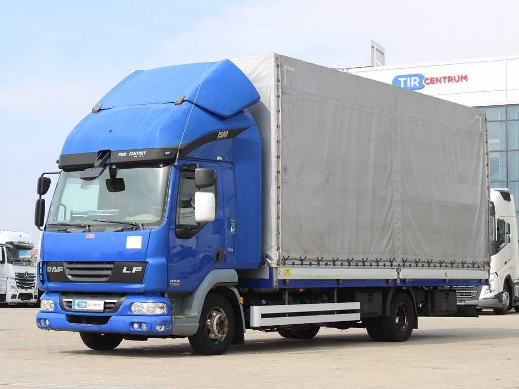DAF LF 45.220, EURO 5 EEV, SLEEPING CABIN,SIDE-WALLS - Camión lona: foto 1 DAF LF 45.220, EURO 5 EEV, SLEEPING CABIN,SIDE-WALLS - Camión lona: foto 1