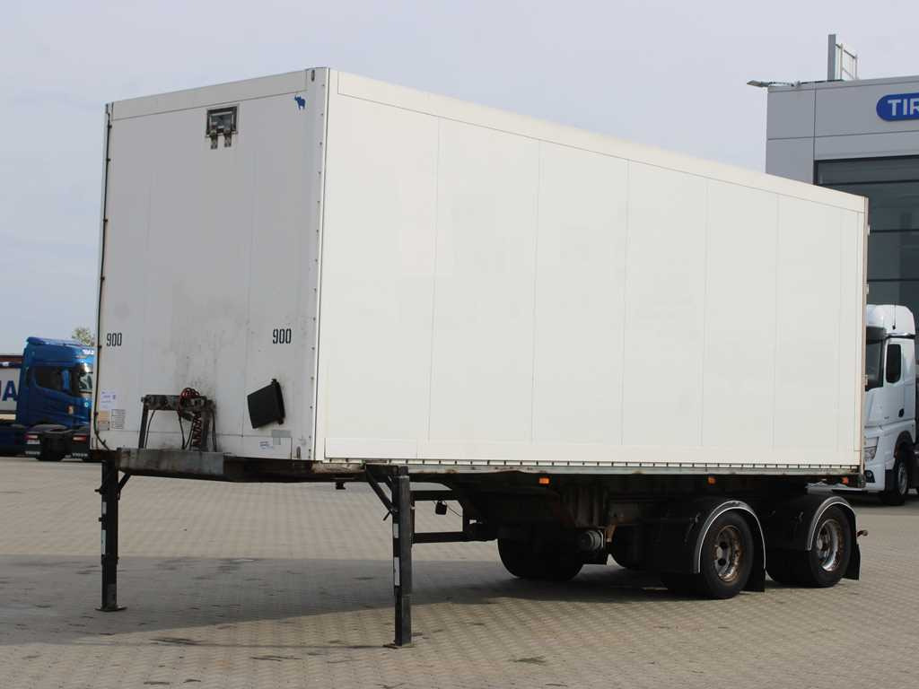 HFR SX20, AXLES 10t, EXPANDABLE - Semirremolque caja cerrada: foto 1 HFR SX20, AXLES 10t, EXPANDABLE - Semirremolque caja cerrada: foto 1