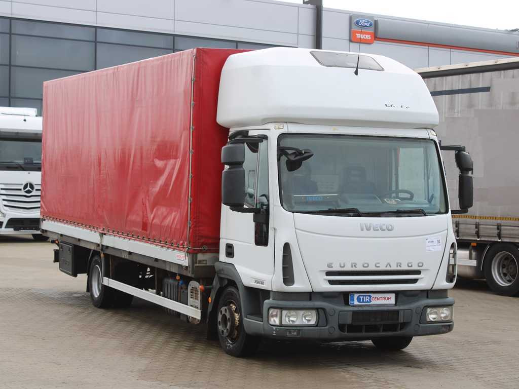 Iveco EUROCARGO ML 75E18, EURO 4, SIDE PANEL, SLEEPING BODY - Camión lona: foto 3 Iveco EUROCARGO ML 75E18, EURO 4, SIDE PANEL, SLEEPING BODY - Camión lona: foto 3