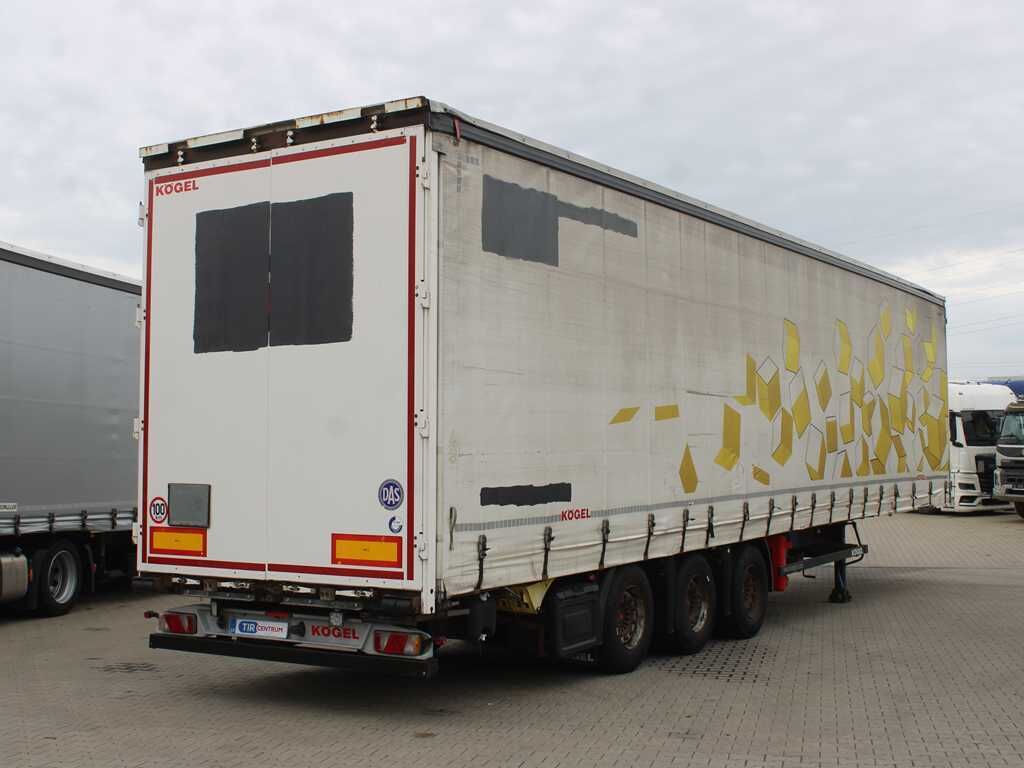 Kögel SN24, LOWDECK, SAF, LIFT AXLE, MULTILOCK, LIFTING ROOF - Semirremolque lona: foto 4 Kögel SN24, LOWDECK, SAF, LIFT AXLE, MULTILOCK, LIFTING ROOF - Semirremolque lona: foto 4