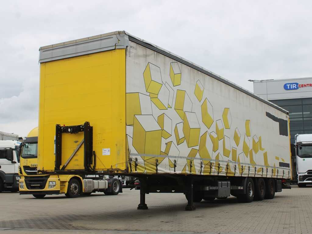 Kögel SN24, LOWDECK, SAF, MULTILOCK, LIFTING AXLE, LIFTING ROOF - Semirremolque lona: foto 1 Kögel SN24, LOWDECK, SAF, MULTILOCK, LIFTING AXLE, LIFTING ROOF - Semirremolque lona: foto 1