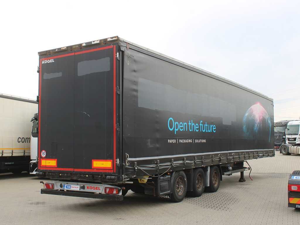 Kögel SN24, LOWDECK, SAF, MULTILOCK, LIFTING AXLE, LIFTING ROOF - Semirremolque lona: foto 4 Kögel SN24, LOWDECK, SAF, MULTILOCK, LIFTING AXLE, LIFTING ROOF - Semirremolque lona: foto 4